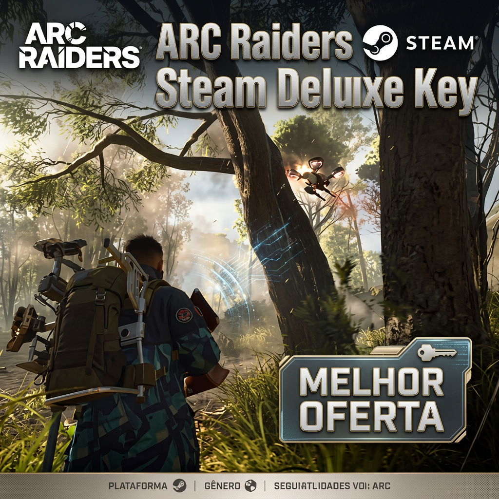 🛡️ ARC Raiders Deluxe Steam - Código para ativação própria