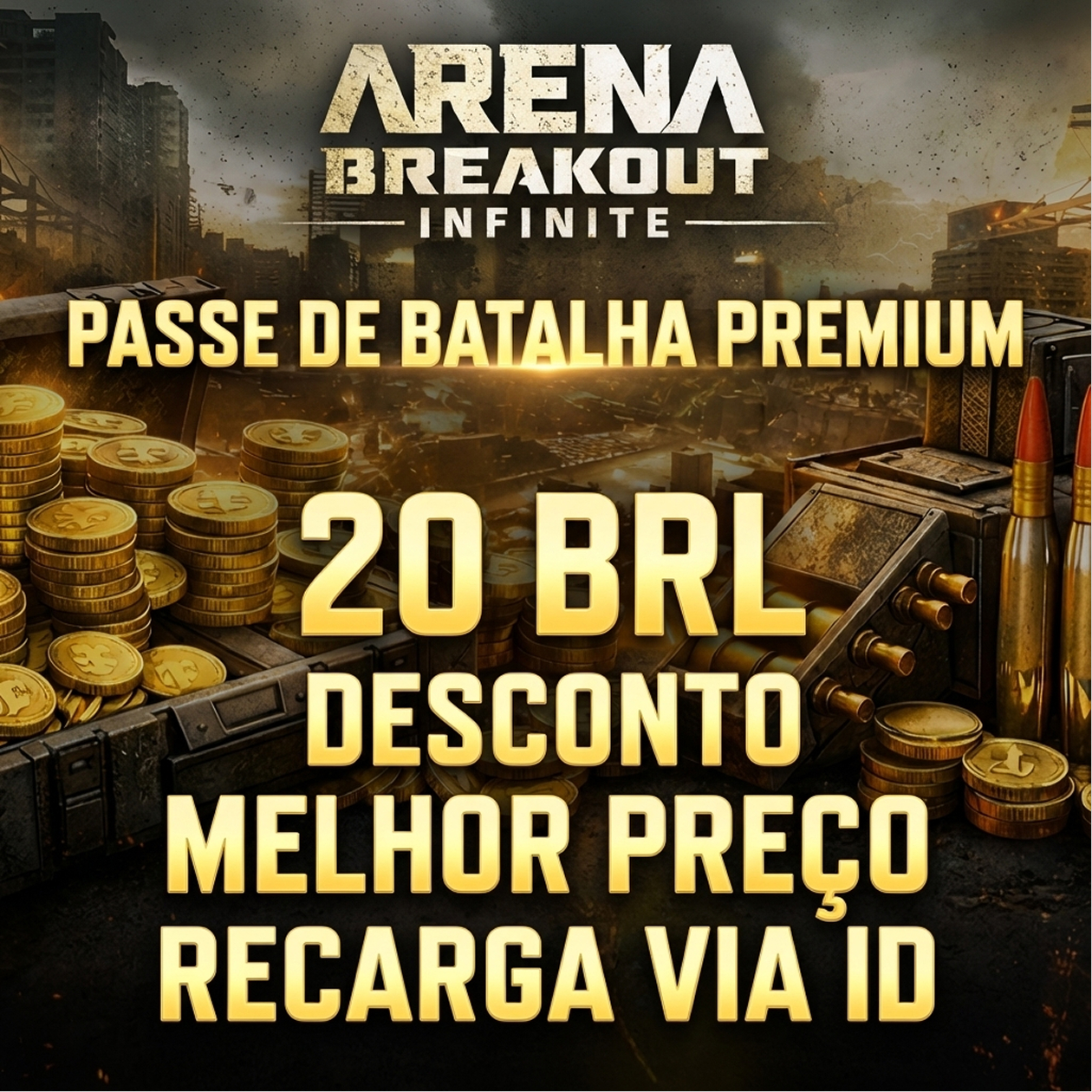 Arena Breakout - Premium Battle Pass | Recarga por UID 🌟 Assinatura