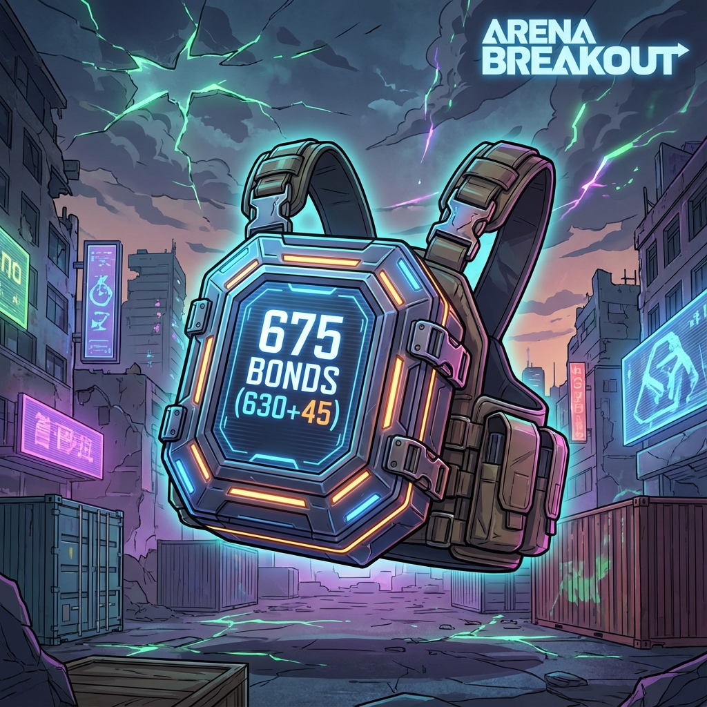 🌟 Arena Breakout — 675 Bonds (630+45) Elite Pack 🚀 Moeda