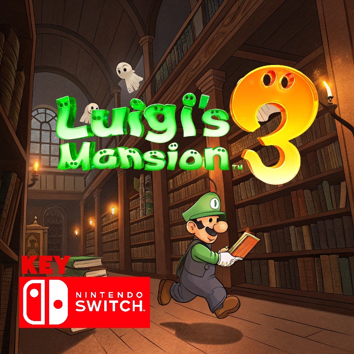 🕹️ Luigi’s Mansion 3 – Nintendo Key 🔥