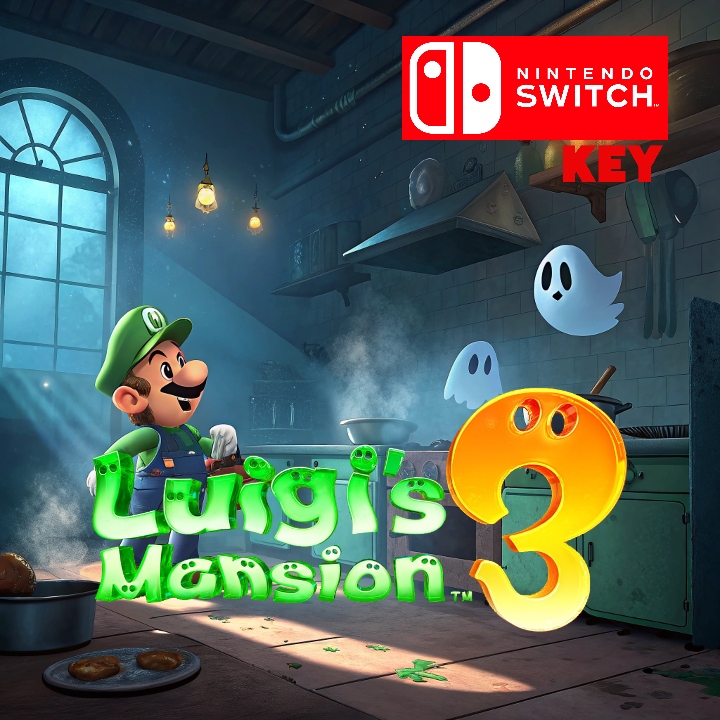 🌙 Luigi’s Mansion 3 – Nintendo Key 👻