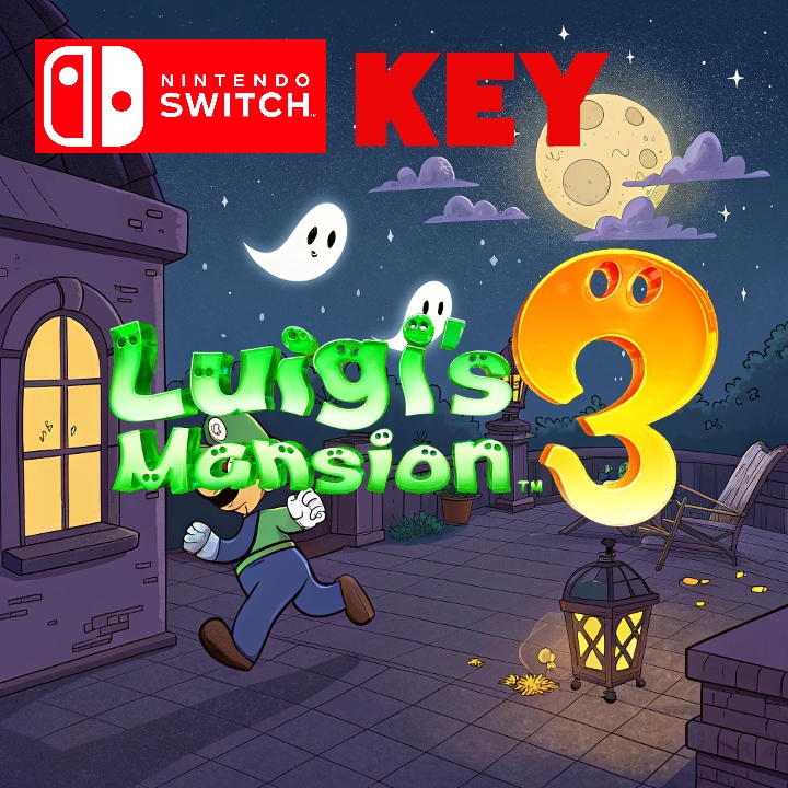 🔑 Luigi’s Mansion 3 – Nintendo Key 🕹️