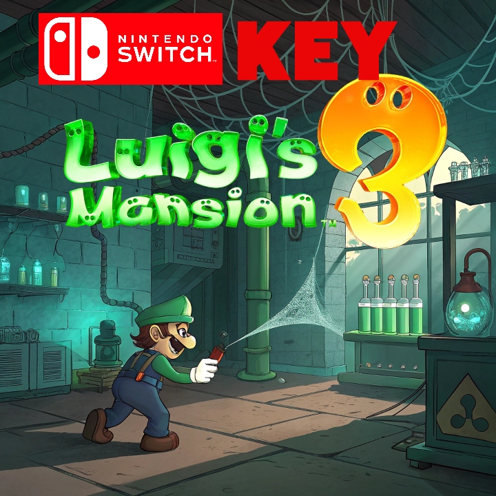 🐱👤 Luigi’s Mansion 3 – Nintendo Key 🎮