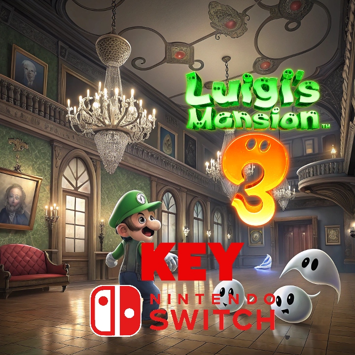 ⚡ Luigi’s Mansion 3 – Nintendo Key 🌟
