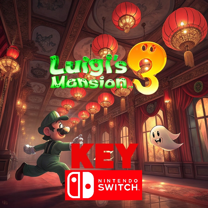 🏰 Luigi’s Mansion 3 – Nintendo Key 👻