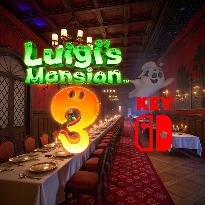 🌟 Luigi’s Mansion 3 – Nintendo Key ⚡