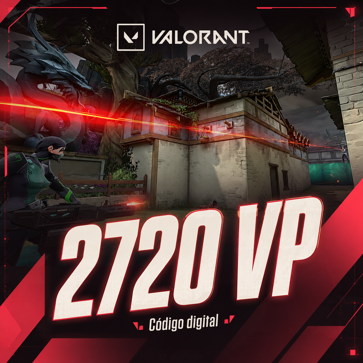 Valorant 2720 VP | Cartão Presente | Brasil | Entrega em mãos