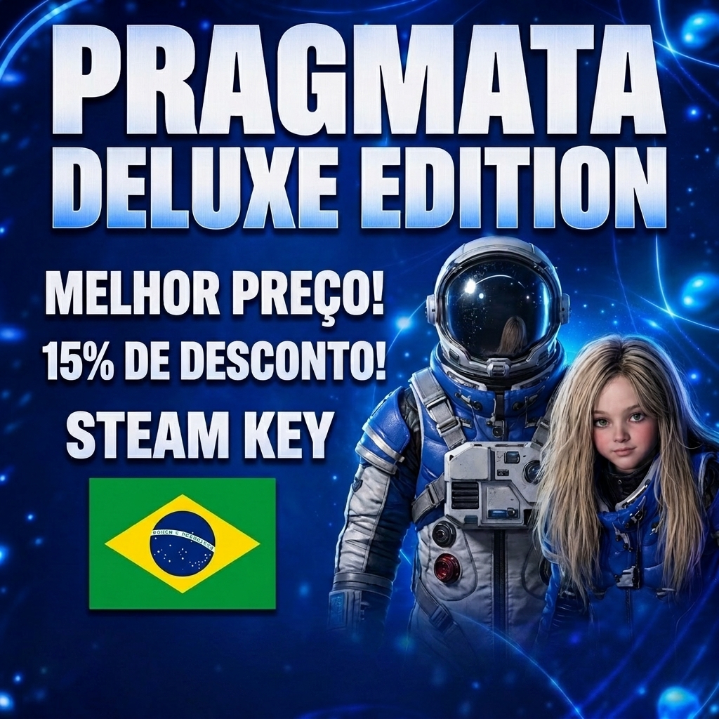 💎🌌 Mais que o básico: Pragmata Deluxe Edition para Steam com extras oficiais ✨