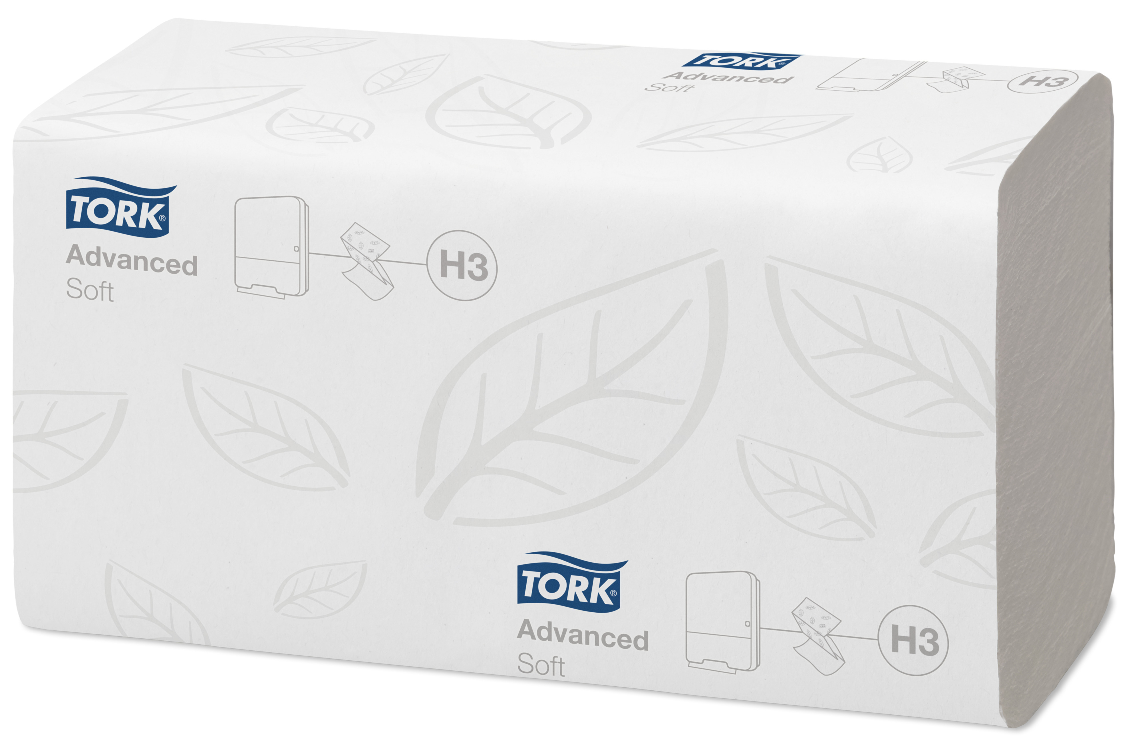 Бумажные полотенца листовые TORK Singlefold ZZ двухсловные белые сложения 200 листов (артикул полизводителя 290184)