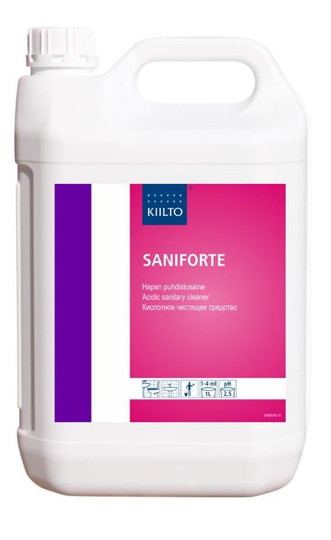 Средство кислотное для санузлов SaniForte 5 л (арт 205227)