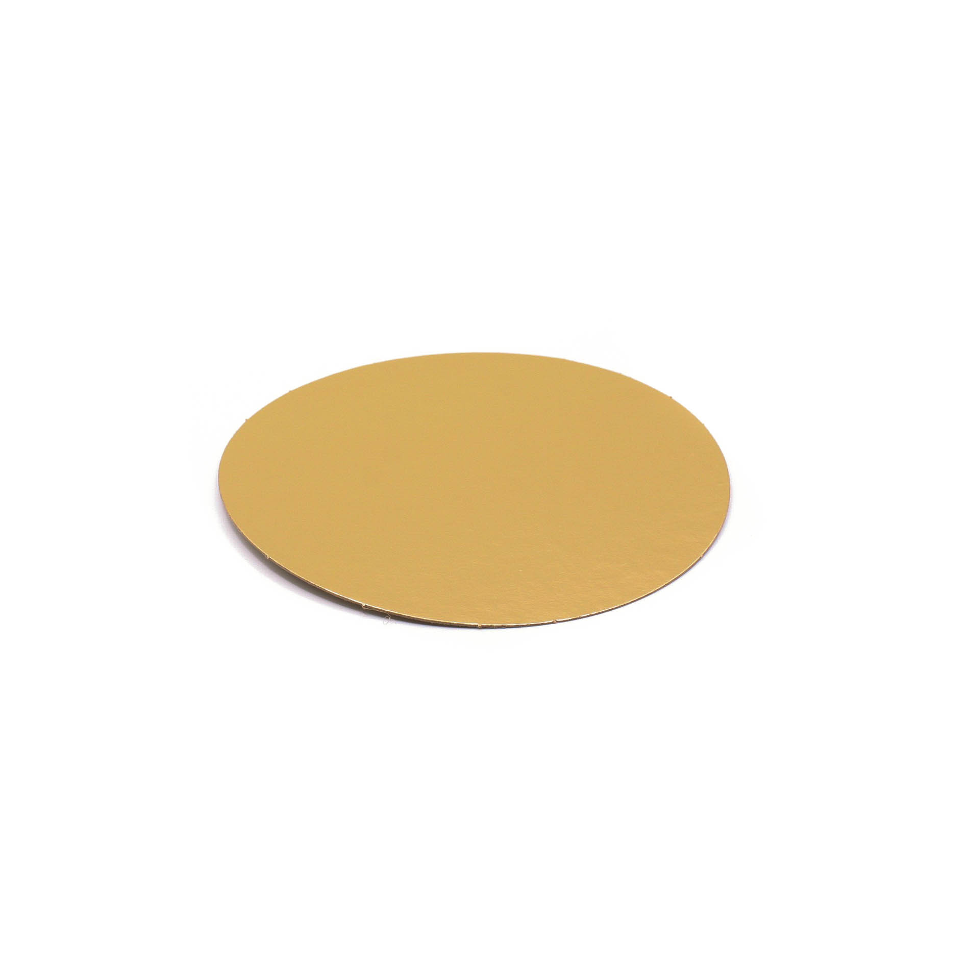 Картонная подложка круглая GDC Pasticciere d18 см золото