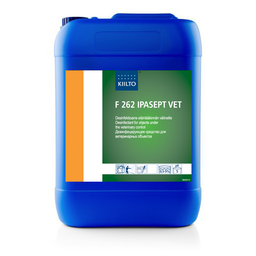 Средство дезинфицирующее (ЧАС, бигуанид) Klinin F262 Ipasept VET 10 л (артикул производителя 205114)