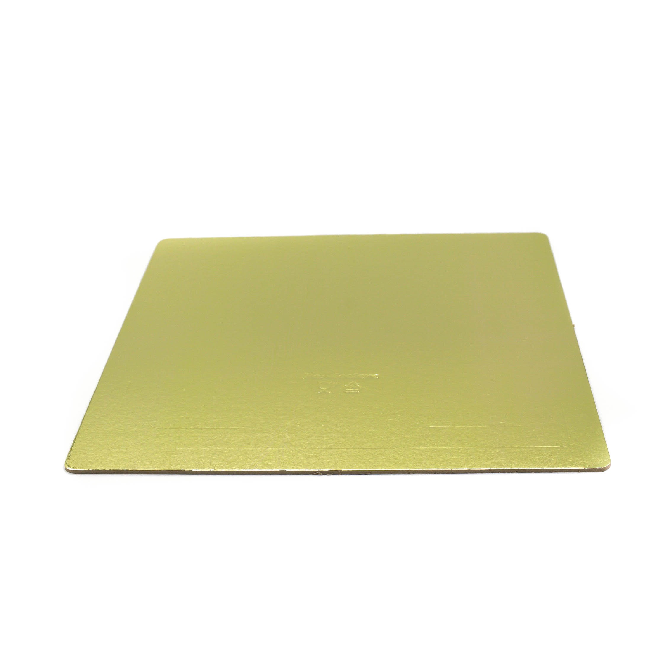 Картонная подложка квадратная GDC Pasticciere 220х220 мм золото/жемчуг