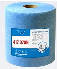 Нетканый протирочный материал Wipexpert Venet с перфорацией 300 листов синий (артикул производителя SW-417 070B)