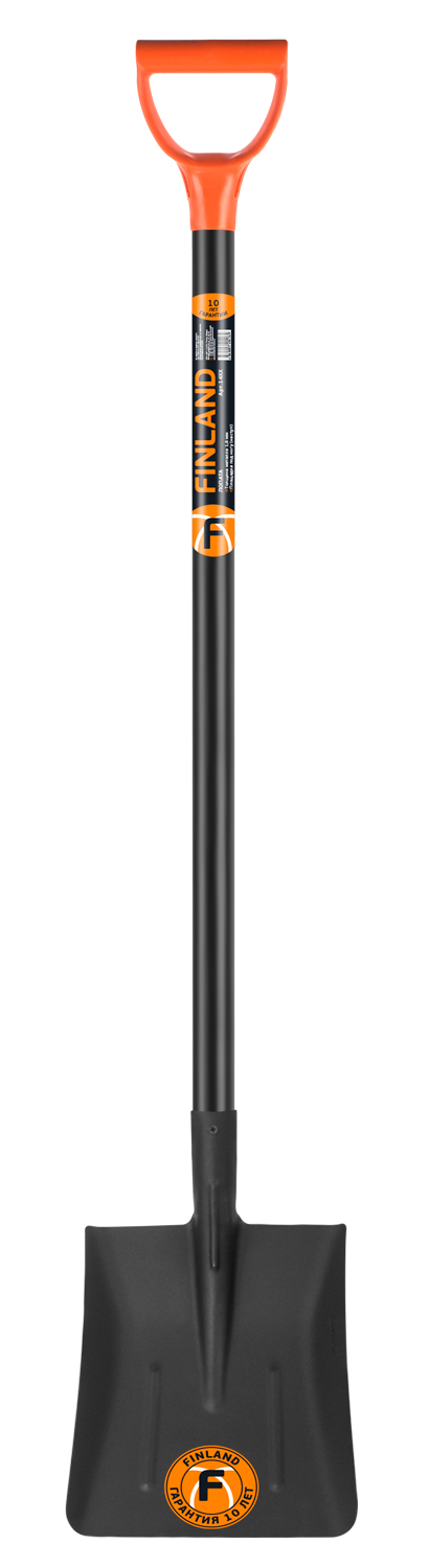 Лопата совковая Finland с черенком 120х25 см (артикул производителя 1467-Ч)