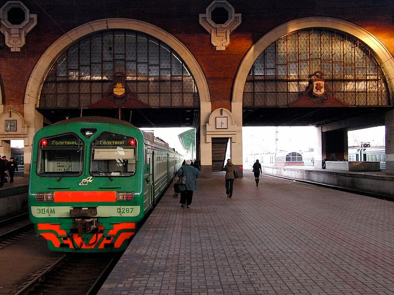 Салон современного электропоезда