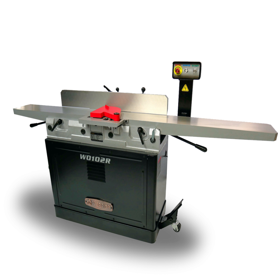 картинка WARRIOR  W0102  HL 400В Фуговальный станок с валом Helical магазин HARVEY-RUS, являющийся официальным дистрибьютором HARVEY в России 