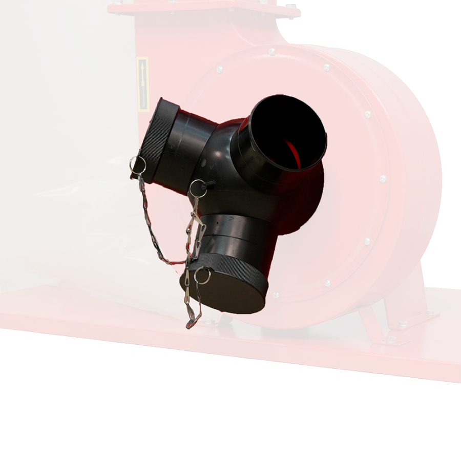 картинка Патрубок трехканальный 150/3х100 мм для JIB DC5000/DC300S-1 от HARVEY-RUS