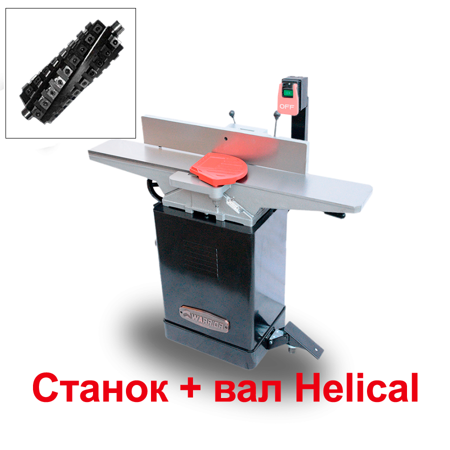 картинка WARRIOR W0109D Фуговальный станок, Вал Helical (Комплект) от HARVEY-RUS
