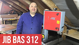 Ленточнопильный станок JIB BAS 312. Обзор