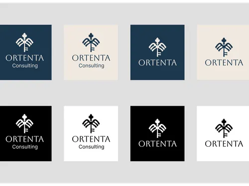 Логотип для консалтинговой компании "Ортента"