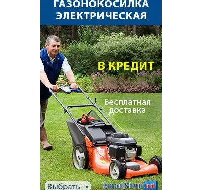Web Banner electric lawn mower