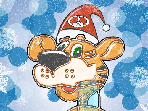 Новогодняя открытка