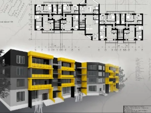 Работы в Adobe Photoshop, ArchiCAD, AutoCAD