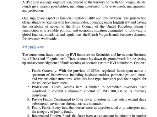 BVI fund