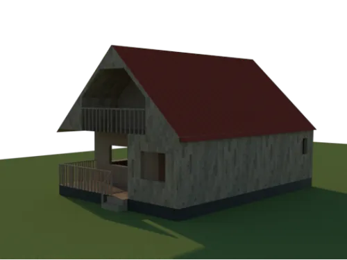 3D макет здания