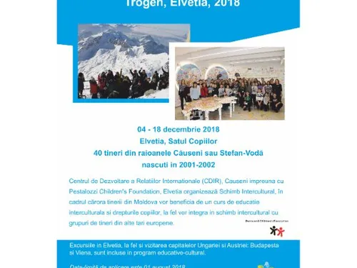 Intercultural exchange poster