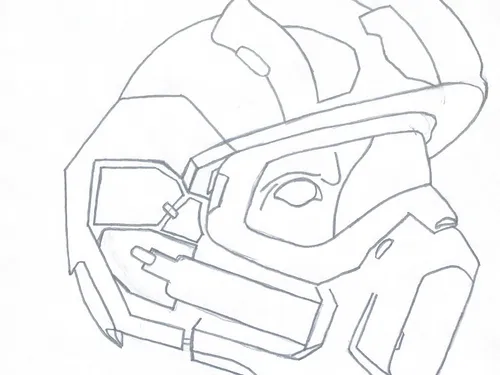 Sci-fi helmet