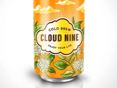 Разработка логотипа и упаковки для Cloud 9