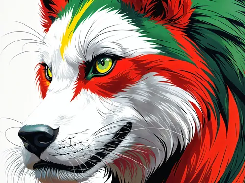 Images for interior and textile surfaces: "Natural animals".