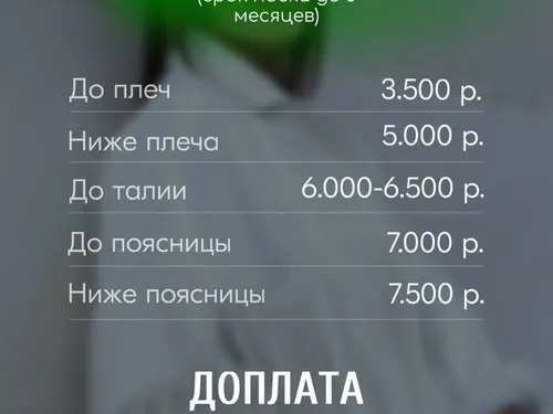 Оформление прайс листа