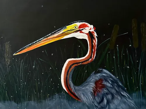 Red Heron