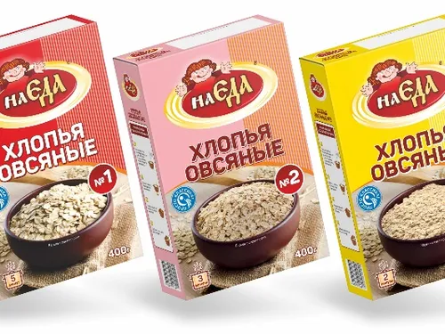 Коробки для овсянки и гречки
