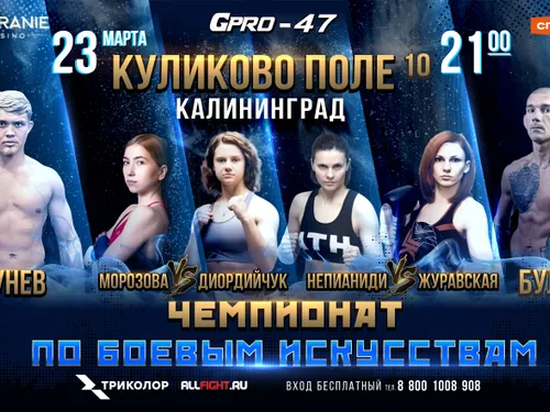 Баннер на сайт/соцсети https://vk.com/gprofights