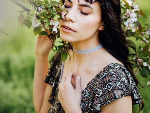Весенняя фотосессия: цветение вишни.
