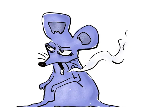 Мышь и кот