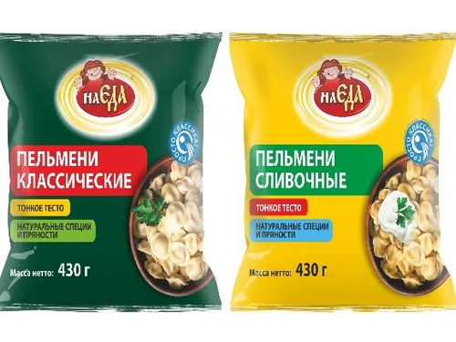 Упаковка для пельменей