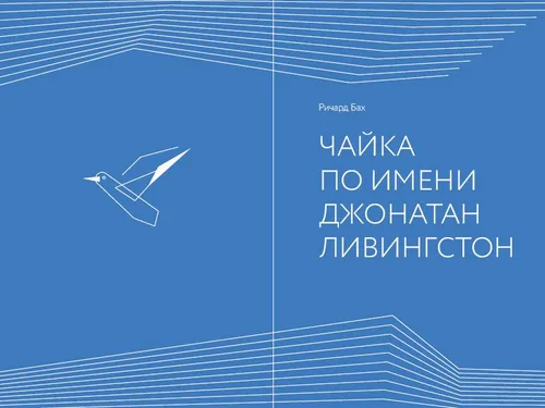 Иллюстрации и вёрстка книги: "Чайка по имени Джонатан Ливингстон"