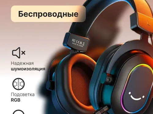 Дизайн карточки для игровых наушников