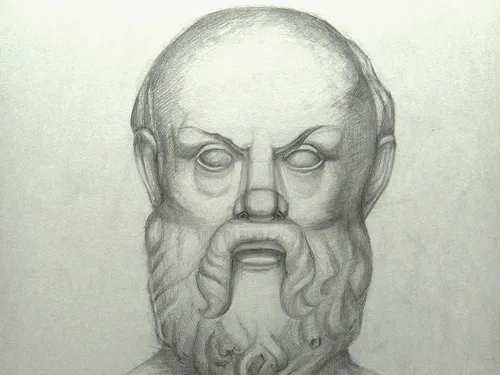 бюст Сократа