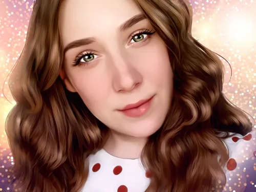 Didgital art портреты 
