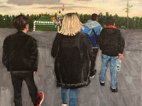 9th May/18x24 canvas, oil (2023)