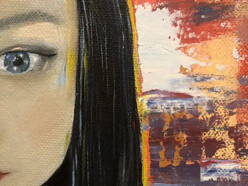 Tabu.sister /40x50 canvas, oil (2023)