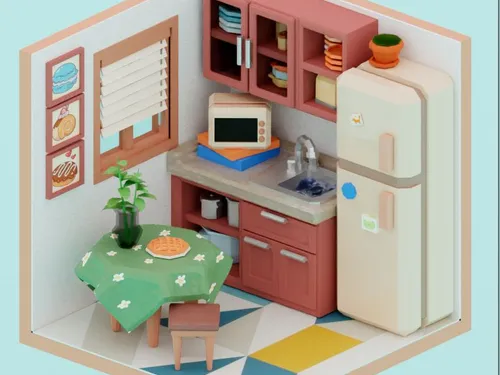 3d комнаты