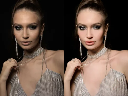 Portfolio retouching