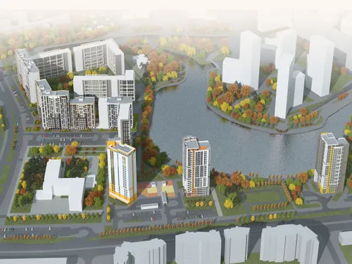 Екатеринбург ПП по ул Щербакова, Первая очередь застройки